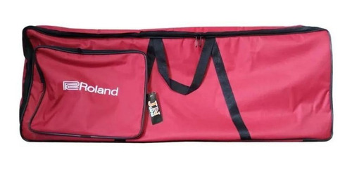 Capa Go Keys / Go Piano Vermelho Jn  Bordado Roland 