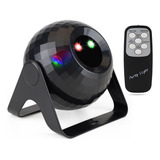 Cañon Led Audiorítmico Esfera Proyector Láser Bola Dj Fiesta