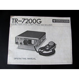 Manual Original Radio Px Py Kenwood Tr7200g Fm 2 Metros