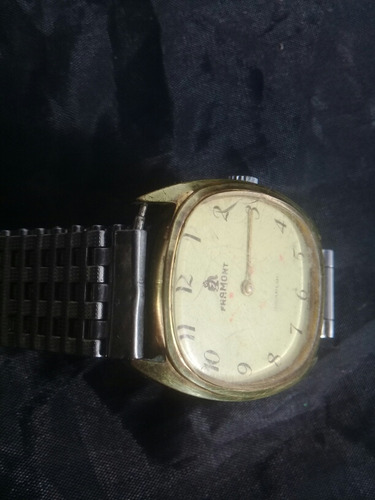 Reloj Framont Circa 1970 Bañado En Oro