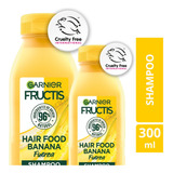Garnier Fructis Hair Food Banana Fuerza Shampoo 30ml Kit X 2