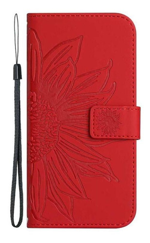 Funda De Piel Con Tapa Para Sony Xperia 1 Iv Con Estampado E