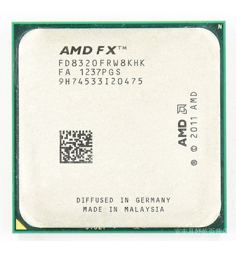 Processador Amd Fx 8-core Black Fx 8320 De 8 Núcleos E  4ghz