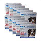 10 Nexgard 25 A 50kg Antipulga Carrapato - 3 Comprimidos