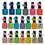 Kit 20 Esmaltes Em Gel 7.5ml D&z / Bella Rosa Unhas Led/uv Cor Aleatoria