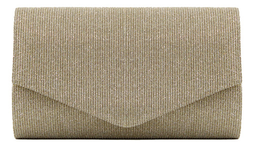 Bolsa De Mano Clutch De Fiesta Acabado En Glitter