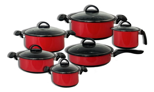 Jogo 6 Panelas Cerâmica Frete Grátis Indução Cooktop Lenha