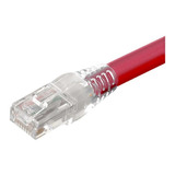 Cable Utp Patchcord Amp 1.20m Cat 5e Rojo Rj45 Redes