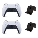 2 Soportes Base Control Playstation Ps4 Ps5 Pared Universal