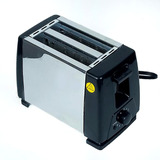 Tostadora Electrica T-design 900w Plateada 6 Niveles Con Corte Automatico Bandeja Recolectora De Migas