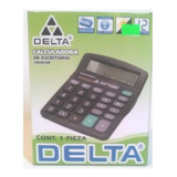 Calculadora Barrilito Delta Escritorio 12 Dígitos 13.2x /vc Color Negro