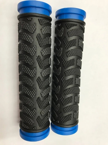 Puños Manopla Grip Gel Bicicleta Mtb Negro Par