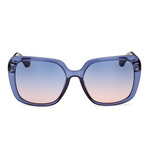 Lentes De Sol Azul Guess Gu786390w