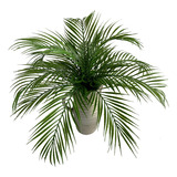 Planta Artificial Buquê Grande Realista Palmeira Tropical
