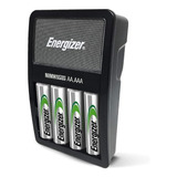 Cargador Energizer Baterias Recargables 4 Pilas Aa 1300mah