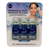 Nivea Desmaquillante Bifásico Para Rostro 3 Pzas De 125 Ml