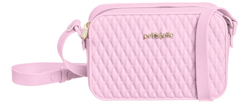 Bolsa Feminina Petite Jolie Pop Original Rosa Claro Pj10866