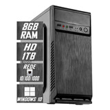 Pc Computador Cpu Intel Core I5 / Hd 1tb / 8gb Memória Ram