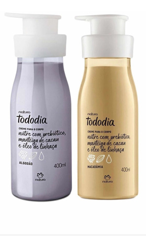 Hidratante Corporal Macadâmia + Tododia Algodão 400ml