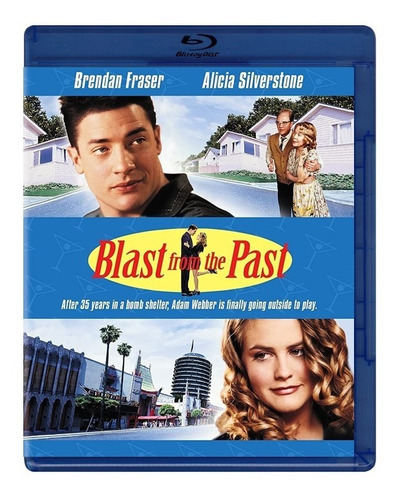 Mi Novio Atomico Blast Past Brendan Fraser Pelicula Blu-ray