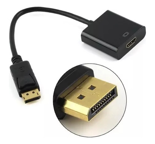 Adaptador Displayport Para Hdmi 4k Full Hd 1080p