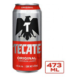 Cerveza Clara Tecate Original Lata 473ml