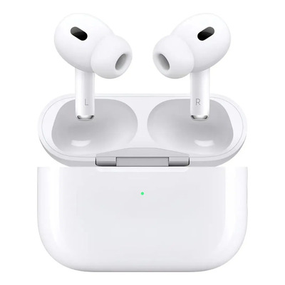 Audifonos Pods Pro Oem Compatibles Con iPhone Y Android Color Blanco Luz Turquesa | Meses sin interés