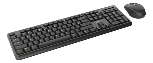 Combo Teclado Y Mouse Trust Ody Inalámbrico Silencioso Esp