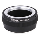 Fotga - Anillo Adaptador Para Objetivo M42 A Cámara Micro 4