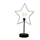 Velador Lampara Luz Edison A Pilas 25x12x43 Deco Tendencia