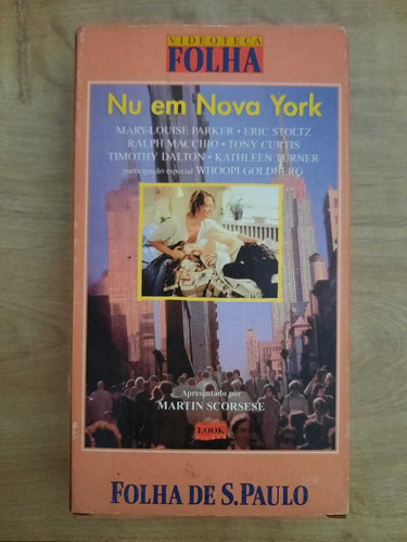 Vhs Nu Em Nova York - Funcionando - Folha 