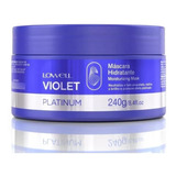 Máscara Matizadora Hidratante Violet Platinum 240g - Lowell