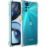 Funda Tpu Transparente Para Motorola Moto G22 + Hidrogel 