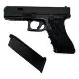 Pistola Airsoft Glock Semi Green Gas Blowback + 1000 Balines