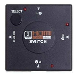 Hub Switch Hdmi 3 Portas Playstation Xbox Dvd Tv Lcd Led