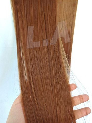 Aplique Cabelo Mega Hair Longo Tic Tac Fibra Idêntico Humano