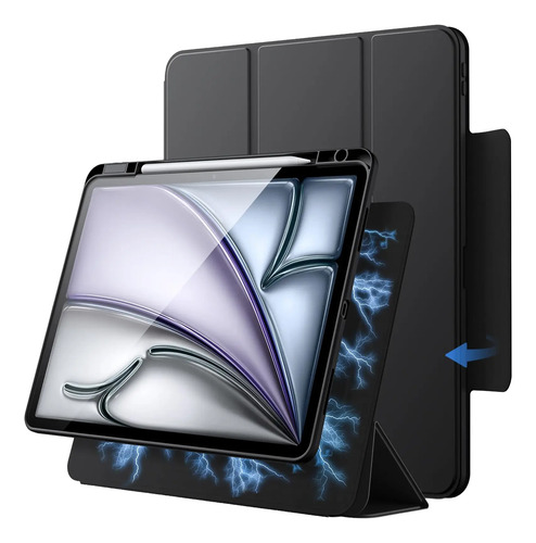 Jetech Funda Magnética Desmontable Para iPad Air 13 M4/m3/m2