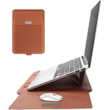 Funda Universal Soporte Y Pad Mouse Laptop 15-15.6puLG.marro