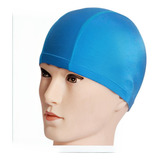 Gorro Natación Unisex Naylon Licra Piscina Baño Adulto Niño Color Celeste