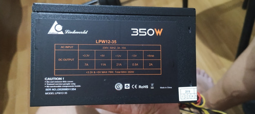 Fuente De Poder Linkworld 350 W