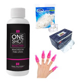 Kit Para Retiro Uñas Acrílicas Esmaltado Permanente - 454 Ml