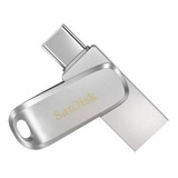 Pendrive Sandisk Ultra Dual Drive Luxe 256gb 3.1 Gen 1 Metal