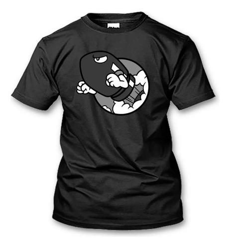 Playera Bala Mario Bros Bullet Bill Todas Las Tallas