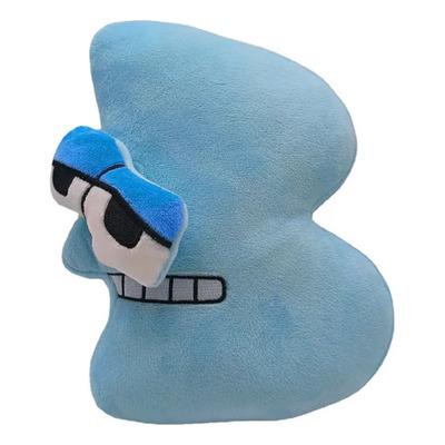 Peluche Letra B Alphabet Lore Celeste 20cm Regalo Niños