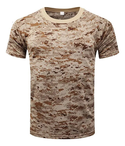 Camiseta Táctica Para Hombre, Camisetas Militares De Camufla