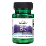 Zinc Quelado Swanson 30mg 60c Max Absorción Inmunidad Máxima