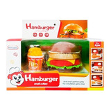 Juguete Hamburguer Small Cutlery Combo Hamburguesa Con Papas