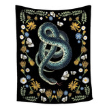 Manta De Franela De Serpientes Para Regalo, Manta Decorativa