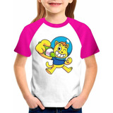 Camiseta Gato Galactico Youtuber Menina Adulto E Infantil