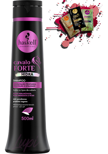 Shampoo Haskell Cavalo Forte Hidra 500ml
